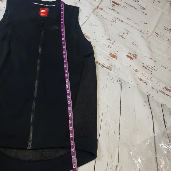 Nike Tech fleece mesh zip up sweatshirt - Picture 8 of 12